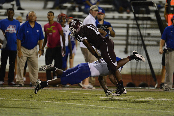 Columbia Roughnecks vs. Wharton Tigers football game 09-14-12