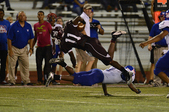Columbia Roughnecks vs. Wharton Tigers football game 09-14-12