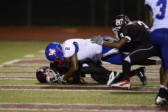 Columbia Roughnecks vs. Wharton Tigers football game 09-14-12