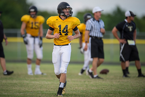 Football 2013 - Danbury vs. Palacios scrimmage
