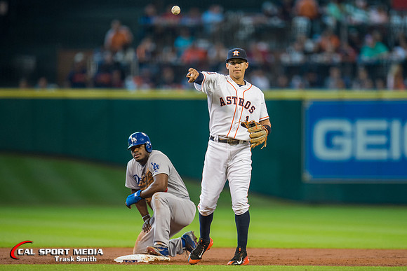 MLB 2015: Dodgers vs Astros AUG 23
