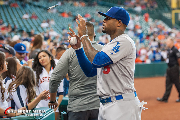 MLB 2015: Dodgers vs Astros AUG 23