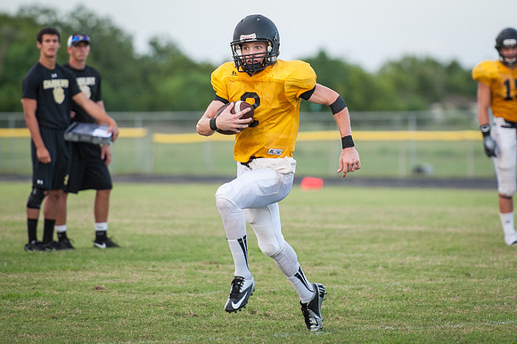 Football 2013 - Danbury vs. Palacios scrimmage