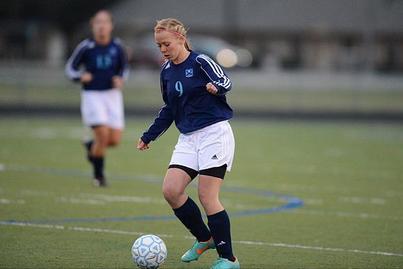 Soccer 2013 Ð Brazoswood Lady Bucs varsity team defeats the Brazoswood Alumni team 2-1.