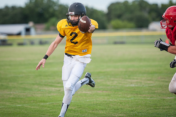 Football 2013 - Danbury vs. Palacios scrimmage