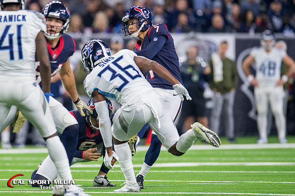 NFL 2018: Titans vs Texans NOV 26