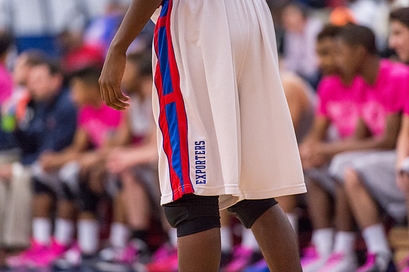 Basketball playoffs 2013 Ð the Brazosport Exporters defeat the Pearland Dawson Eagles 75-71.