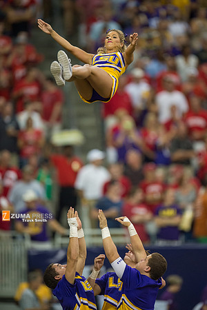 NCAA football 2014 - LSU Tigers vs Wisconsin Badgers