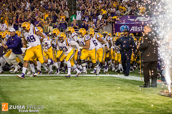 NCAA football 2014 - LSU Tigers vs Wisconsin Badgers