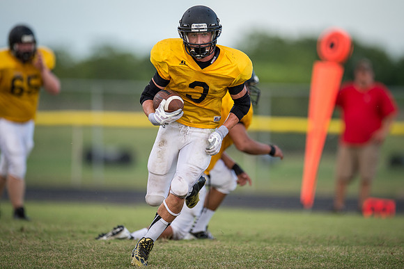 Football 2013 - Danbury vs. Palacios scrimmage