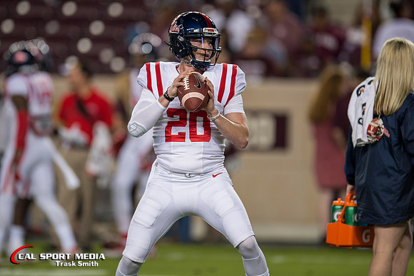 NCAA Football 2016: Ole Miss vs Texas A&M NOV 12