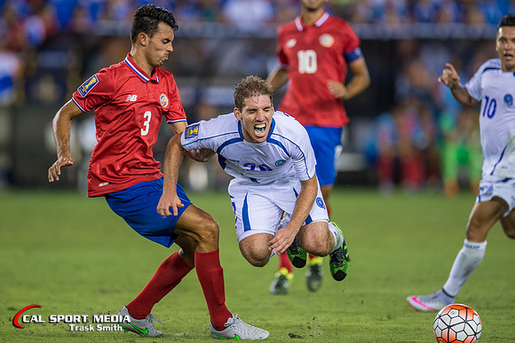 Soccer 2015: Costa Rica vs El Salvador JUL 11