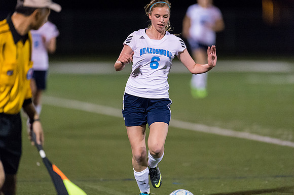 Soccer 2013 – the Brazoswood Lady Bucs defeat the Clear Brook Lady Wolverines 5-0.