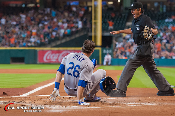 MLB 2015: Dodgers vs Astros AUG 23