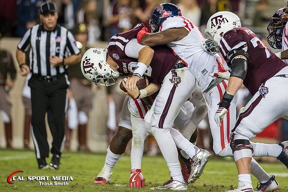 NCAA Football 2016: Ole Miss vs Texas A&M NOV 12