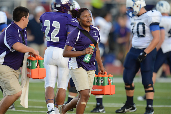 Angleton Wildcats vs. Brazoswood Buccaneers football game 09-07-12