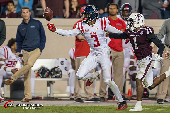 NCAA Football 2016: Ole Miss vs Texas A&M NOV 12