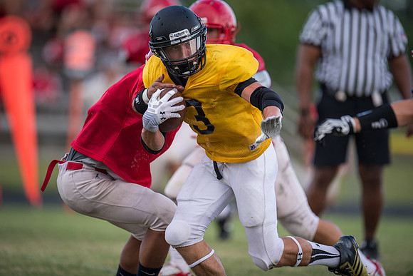 Football 2013 - Danbury vs. Palacios scrimmage