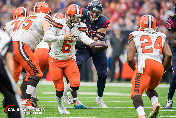 NFL 2018: Browns vs Texans DEC 02
