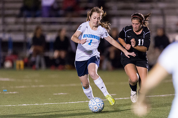 Soccer 2013 – the Brazoswood Lady Bucs defeat the Clear Brook Lady Wolverines 5-0.