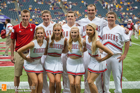 NCAA football 2014 - LSU Tigers vs Wisconsin Badgers