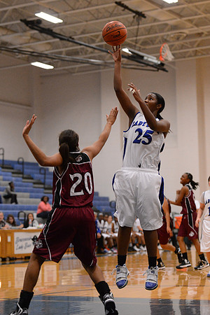Girls Basketball 2012 Ð the Brazoswood Lady Bucs defeated the Columbia Lady Necks 57-44