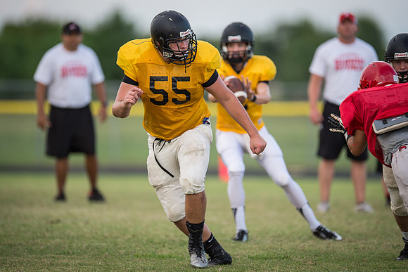 Football 2013 - Danbury vs. Palacios scrimmage