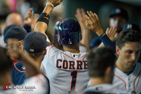 MLB 2015: Rangers vs Astros JUL 19