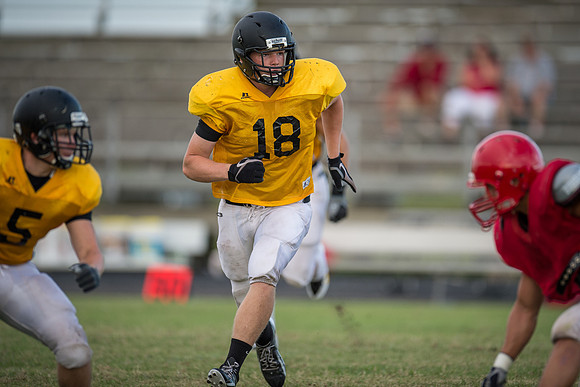 Football 2013 - Danbury vs. Palacios scrimmage