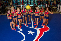 Houston Texans Cheerleaders fitness shoot (09-02-15)