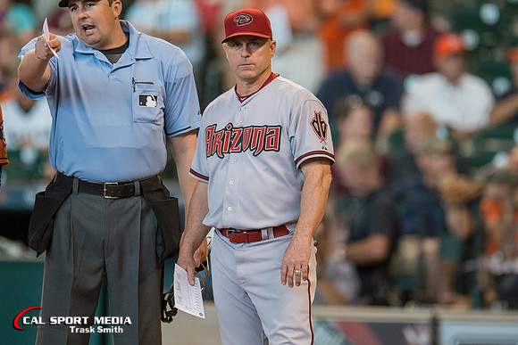 MLB 2015: Diamondbacks vs Astros JUL 31