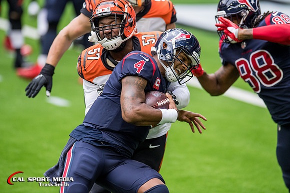 NFL 2020: Bengals vs Texans DEC 27