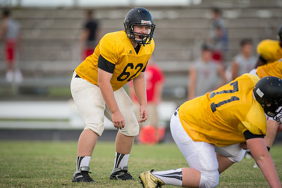Football 2013 - Danbury vs. Palacios scrimmage