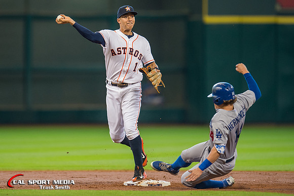 MLB 2015: Dodgers vs Astros AUG 23