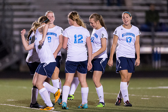 Soccer 2013 – the Brazoswood Lady Bucs defeat the Clear Brook Lady Wolverines 5-0.