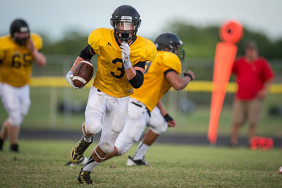 Football 2013 - Danbury vs. Palacios scrimmage