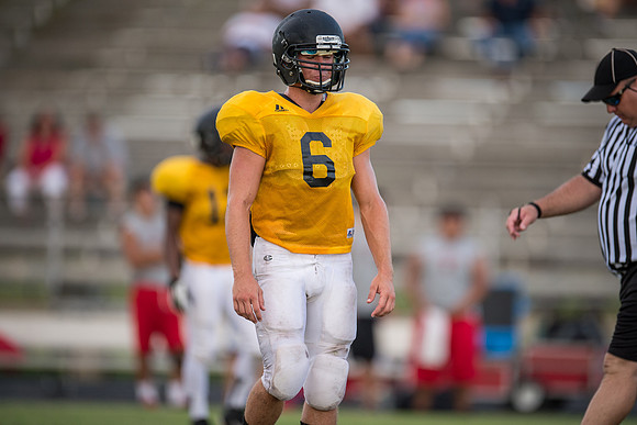 Football 2013 - Danbury vs. Palacios scrimmage