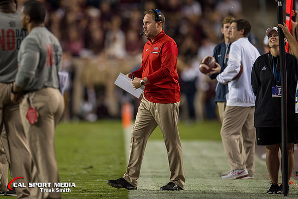 NCAA Football 2016: Ole Miss vs Texas A&M NOV 12
