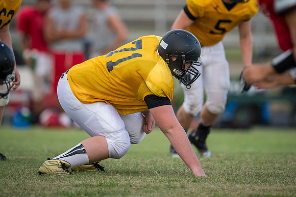 Football 2013 - Danbury vs. Palacios scrimmage