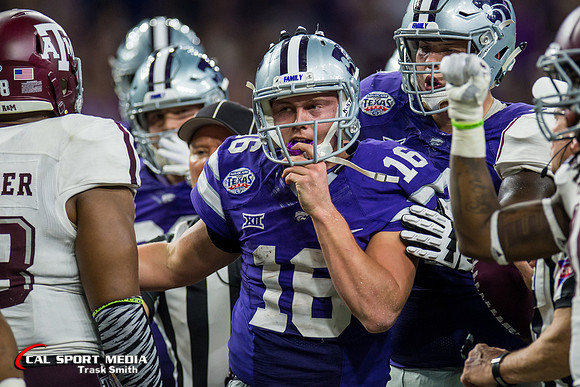 NCAA Football 2016: Texas Bowl - Texas A&M vs Kansas State DEC 28