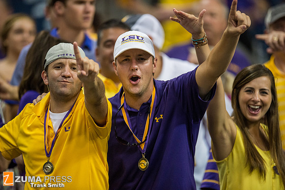 NCAA football 2014 - LSU Tigers vs Wisconsin Badgers