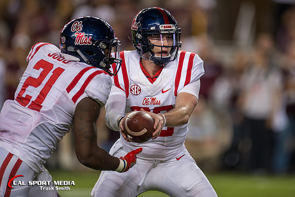 NCAA Football 2016: Ole Miss vs Texas A&M NOV 12
