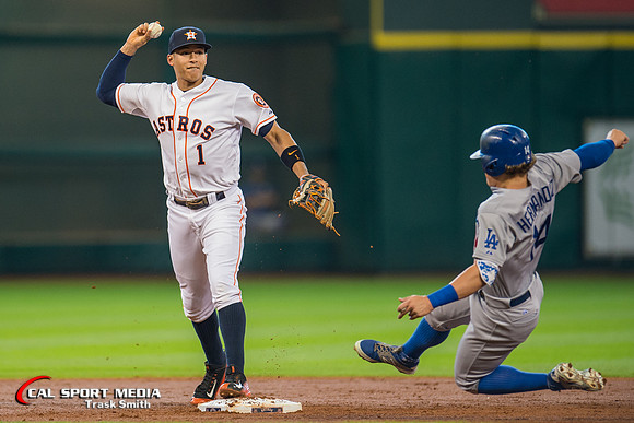 MLB 2015: Dodgers vs Astros AUG 23