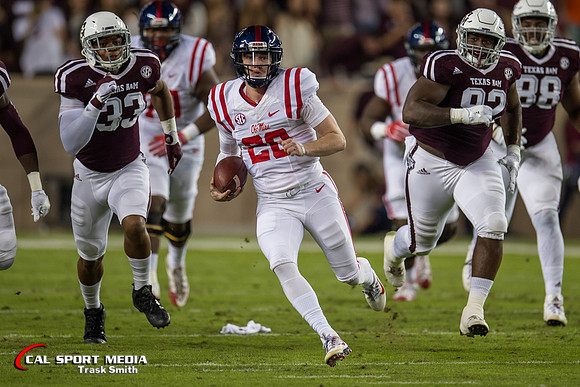 NCAA Football 2016: Ole Miss vs Texas A&M NOV 12