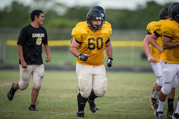 Football 2013 - Danbury vs. Palacios scrimmage