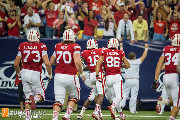 NCAA football 2014 - LSU Tigers vs Wisconsin Badgers