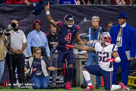 NFL 2019: Patriots vs Texans DEC 01