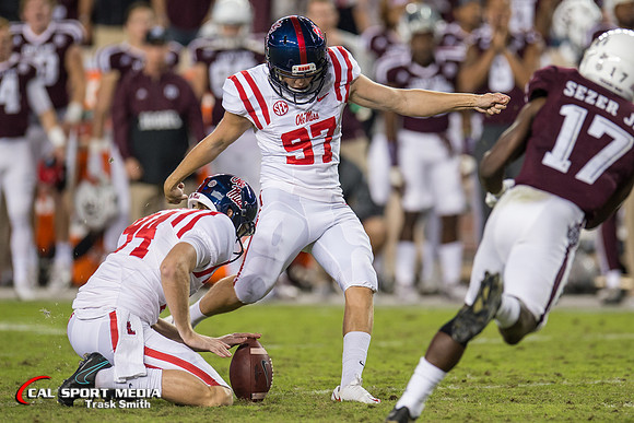 NCAA Football 2016: Ole Miss vs Texas A&M NOV 12