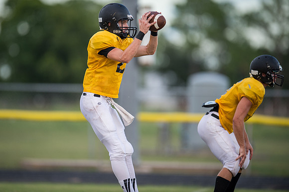 Football 2013 - Danbury vs. Palacios scrimmage