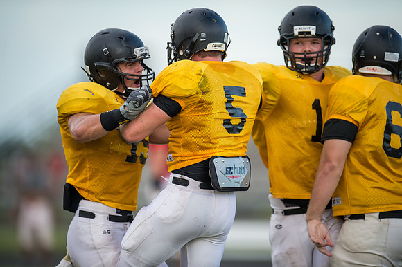 Football 2013 - Danbury vs. Palacios scrimmage